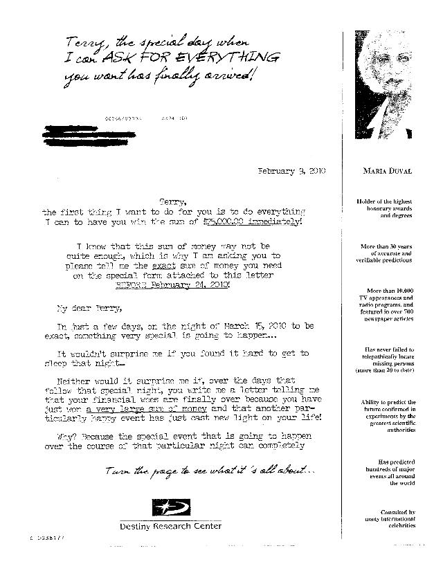 Maria Duval Scam - Feb 17 2010 page 1