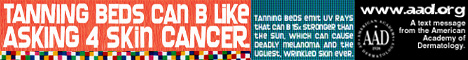 AAD - Tanning Beds Can B Like Asking 4 Skin Cancer